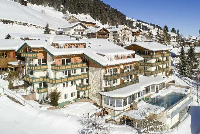 Den Rosenhof im Kleinwalsertal für den Winterurlaub buchen.