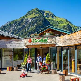 Der Rosenhof ist ein Hotel im Kleinwalsertal zum Ankommen.