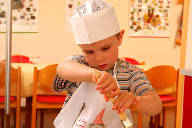 Kinder können das Muttertagsmenü vom Rosenhof nachkochen.
