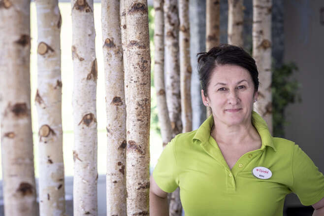 Milka, Leiterin Houskeeping im Rosenhof