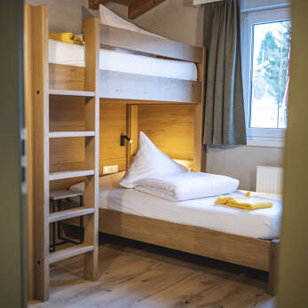 Familienzimmer für 2 bis 4 Personen