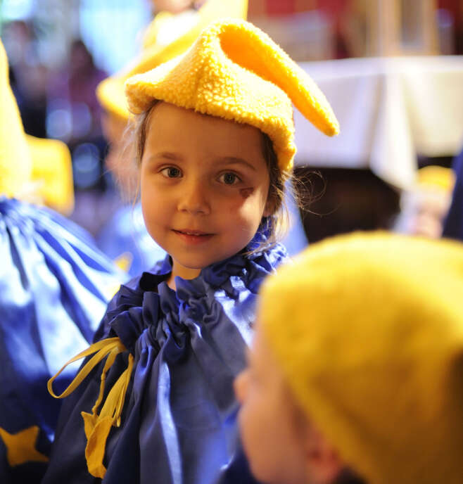 Die Kinder im Kleinwalsertaler Rosenhof lieben den Sandmann